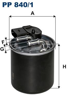 FILTRON Palivový filter PP 840/1