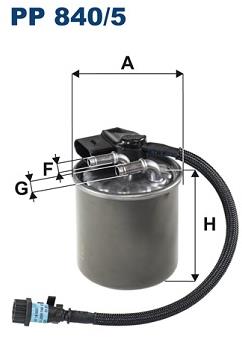 FILTRON Palivový filter PP 840/5