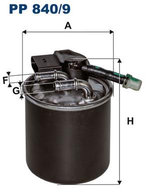 FILTRON Palivový filter PP 840/9