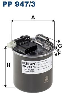 FILTRON Palivový filter PP 947/3