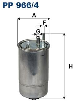 FILTRON Palivový filter PP 966/4