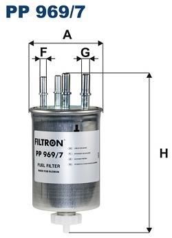 FILTRON Palivový filter PP 969/7