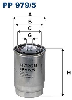 FILTRON Palivový filter PP 979/5