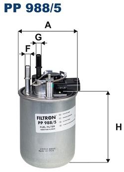 FILTRON Palivový filter PP 988/5