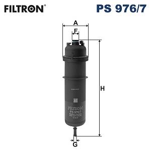 FILTRON Palivový filter PS 976/7