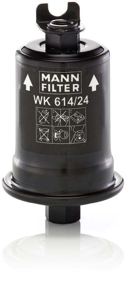 MANN-FILTER Palivový filter WK 614/24 x