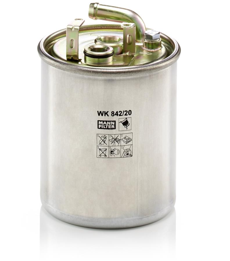 MANN-FILTER Palivový filter WK 842/20