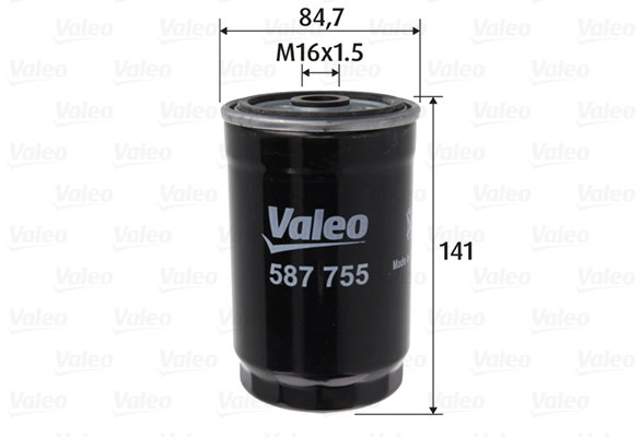 VALEO Palivový filter 587755