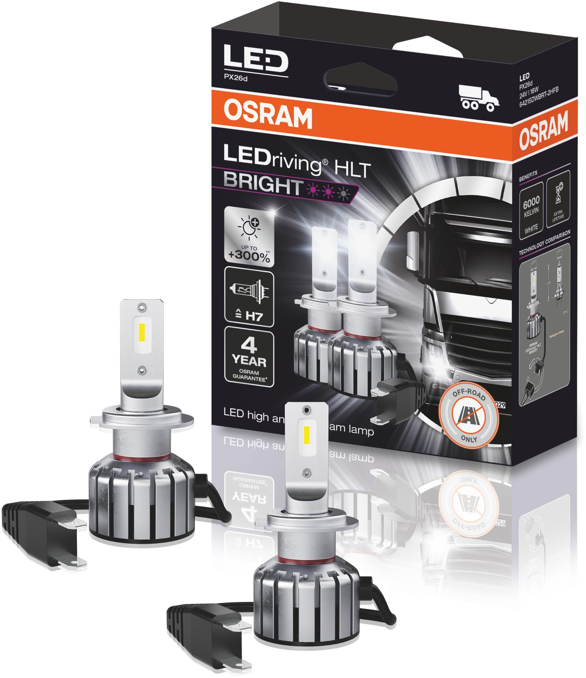 LEDriving HLT Bright, H7, 24 V, PX26d
