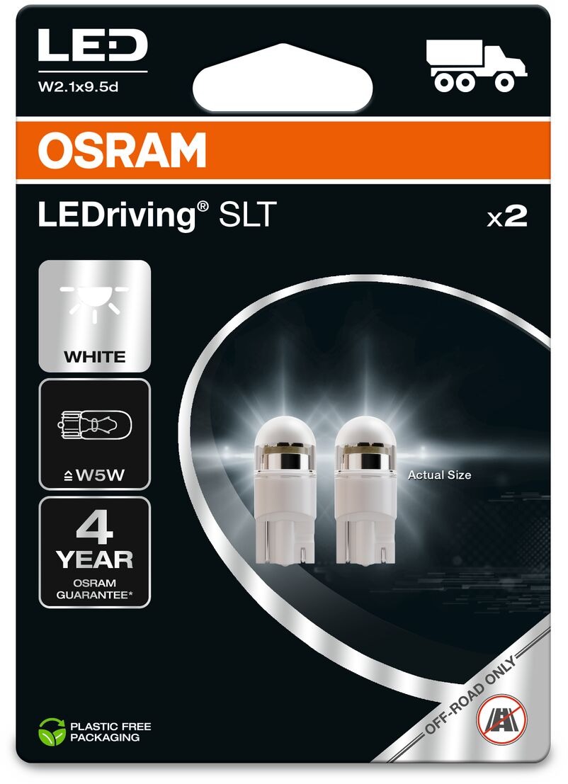 LEDriving SLT, W5W, 24 V, W2.1× 9.5d