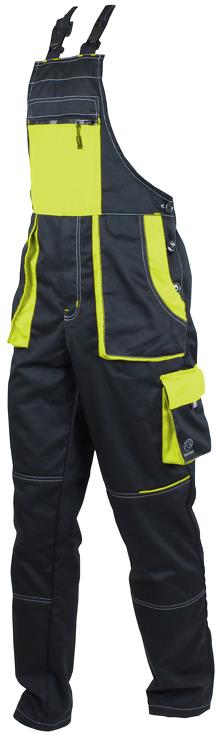 Ventoso Harry nohavice s trakmi, zelené /čierne, veľkosť 52