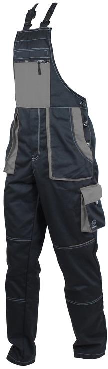 Ventoso Harry nohavice s trakmi, sivé/čierne, veľkosť 52