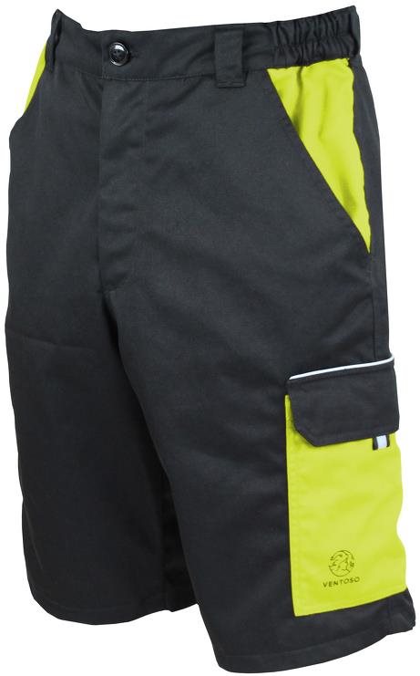 Ventoso Oliver kraťasy, zelené/čierne, veľkosť 54