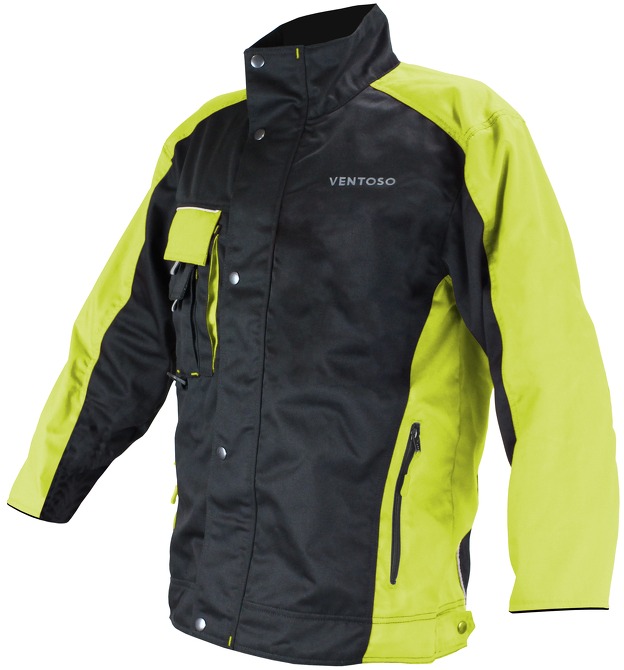 Ventoso James bunda, zelená/čierna, veľkosť 60