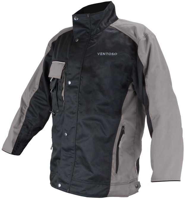 Ventoso James bunda, sivá/čierna, veľkosť 58
