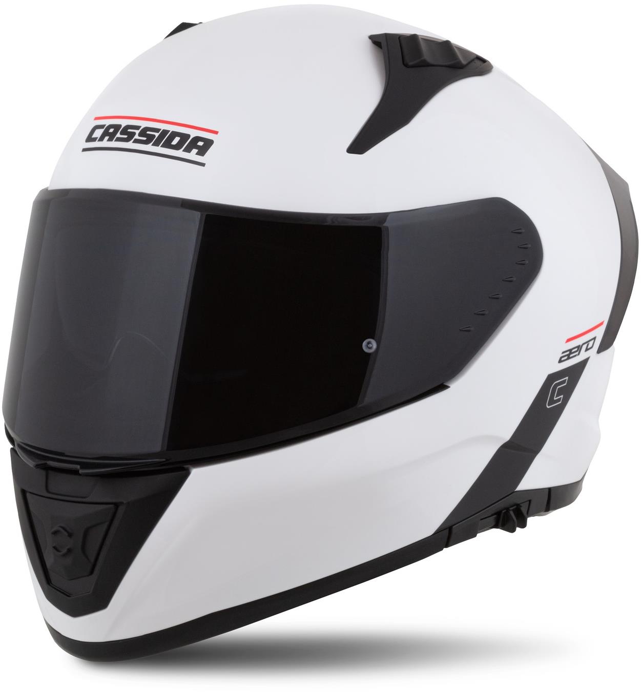 CASSIDA Aero Mono 2025, biela/čierna, veľkosť XS