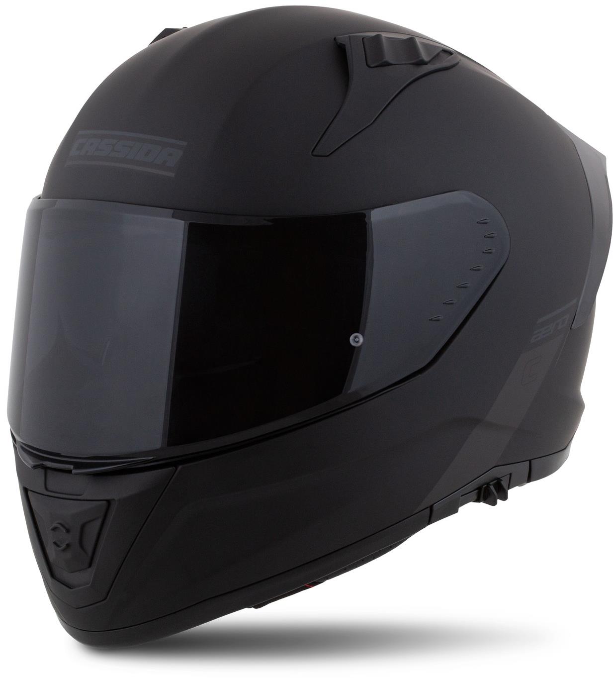 CASSIDA Aero Mono 2025, čierna matná/čierna, veľkosť 2XL