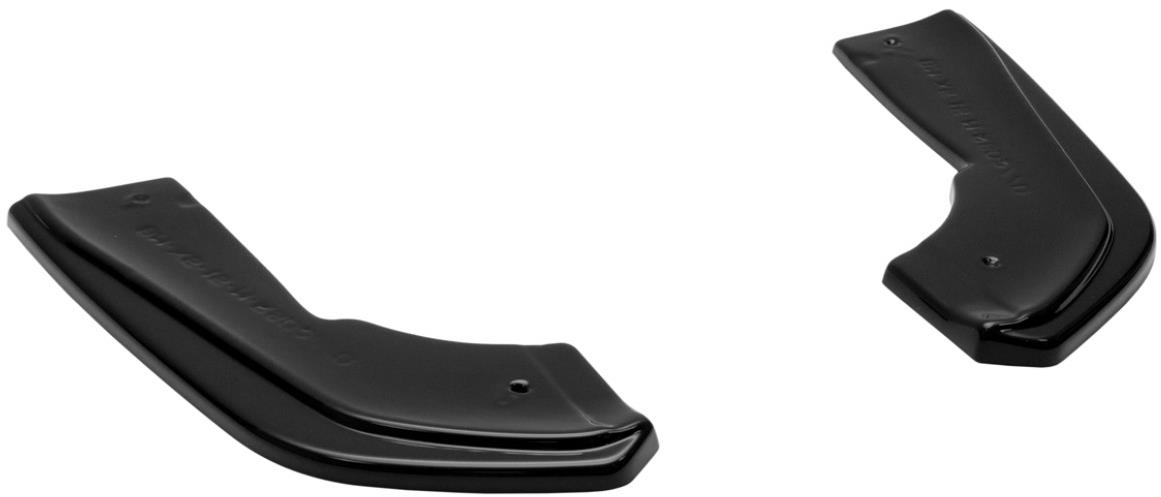 Maxton Design bočné difúzory pod zadný nárazník pre BMW X5 F15 M-pack, čierny lesklý plast ABS