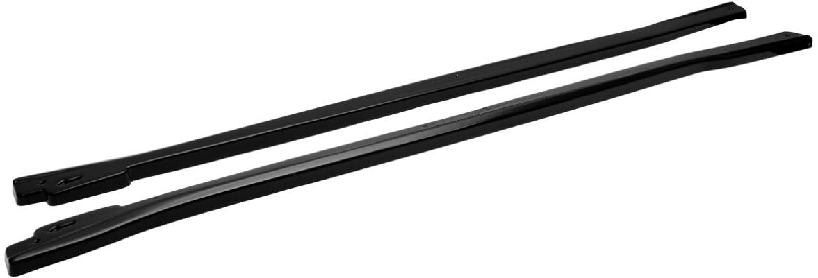 Maxton Design difúzory pod bočné prahy pre BMW X5 F15 M-Pack, čierny lesklý plast ABS