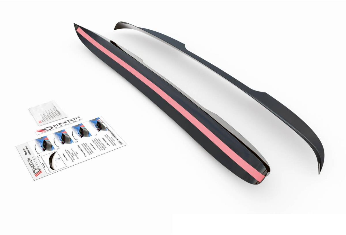 Maxton Design predĺženie spojlera pre Mercedes trieda V W447F, čierny lesklý plast ABS, AMG-Line