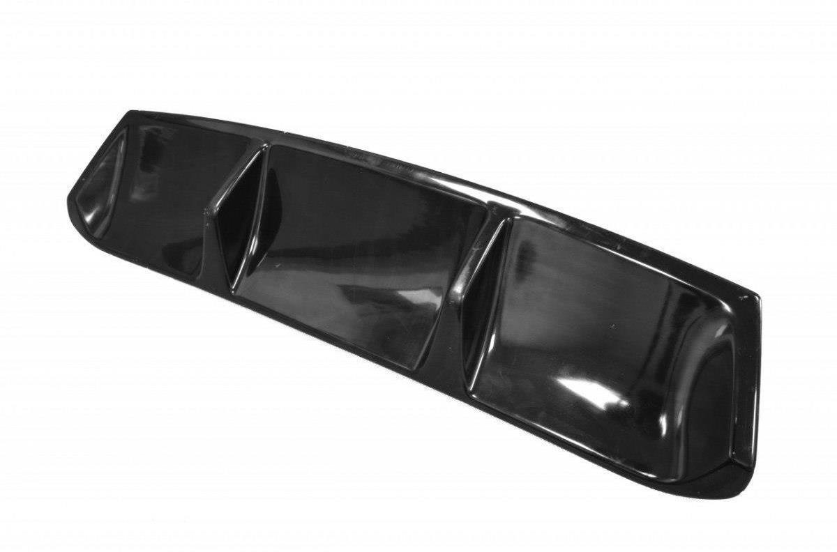 Maxton Design vložka zadného nárazníka pre Škoda Superb Mk3, Mk3 FL, čierny lesklý plast ABS