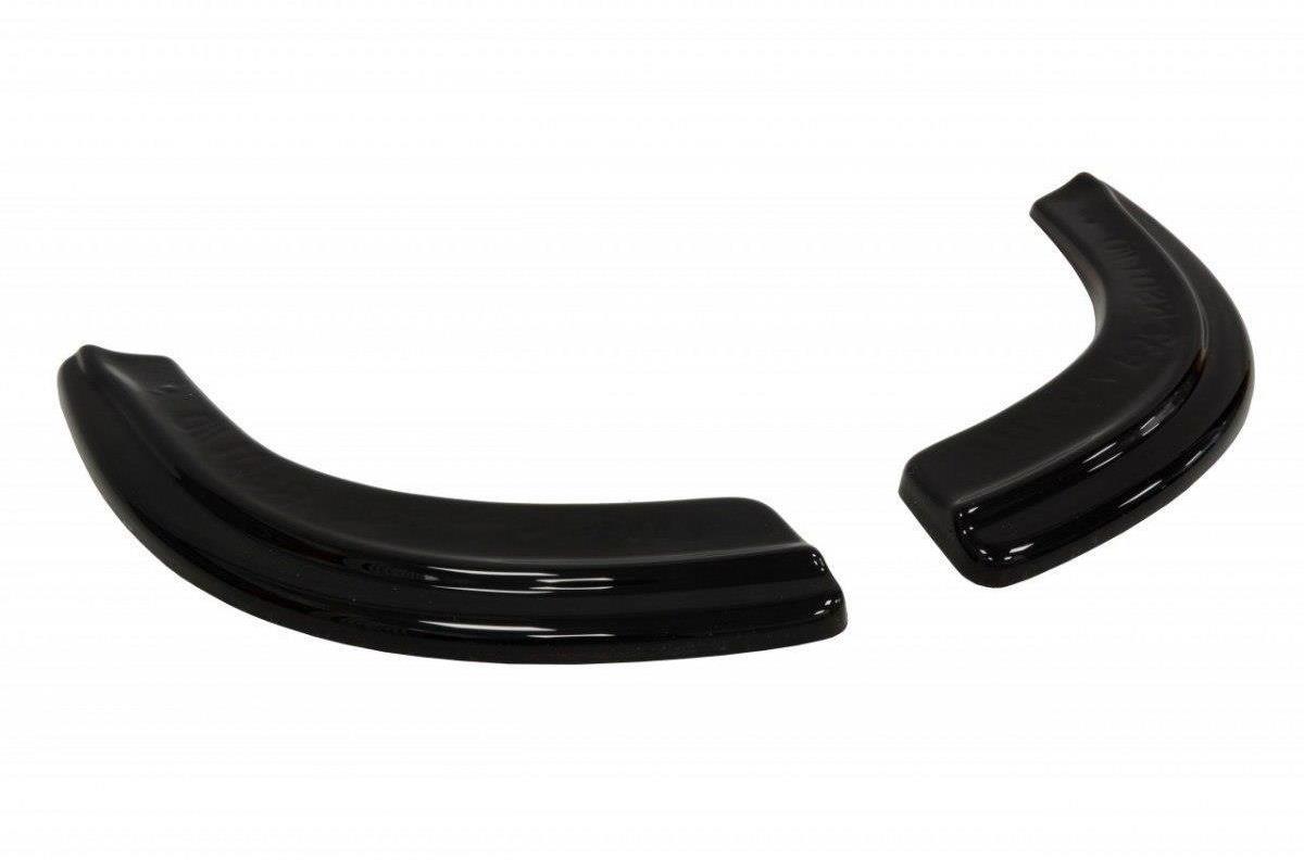 Maxton Design bočné difuzéy pod zadný nárazník pre Volkswagen Golf R32 Mk4, čierny lesklý plast ABS