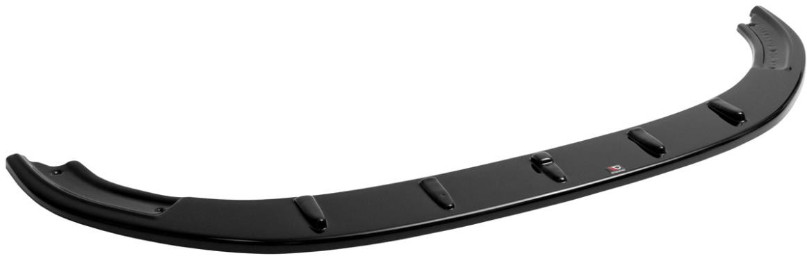 Maxton Design spojler pod predný nárazník ver. 2 pre Volkswagen Golf GTI Mk6, čierny lesklý plast ABS
