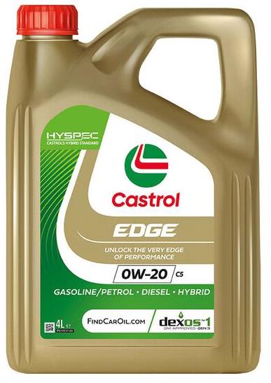 Castrol Edge 0W-20 C5, 4 l
