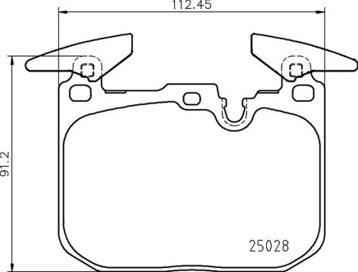 BREMBO Sada brzdových doštičiek P 06 098