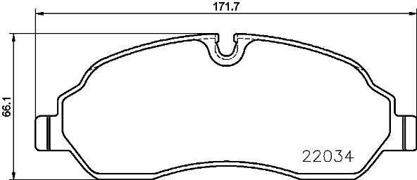 BREMBO Súprava brzdových doštičiek P 24 171