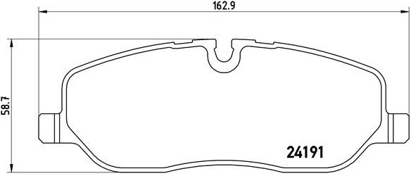 BREMBO Súprava brzdových doštičiek P 44 014