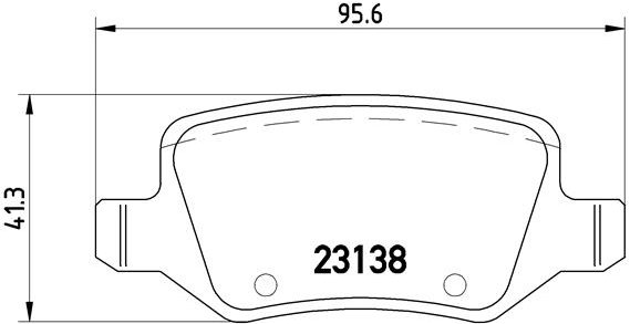 BREMBO Sada brzdových doštičiek P 50 058