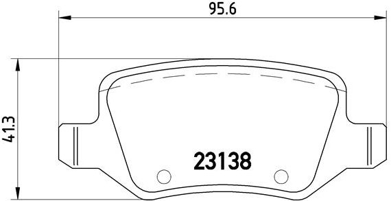 BREMBO Sada brzdových doštičiek P 50 090