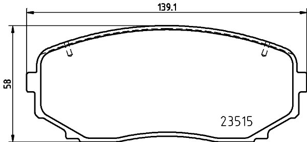 BREMBO Sada brzdových doštičiek P 54 060