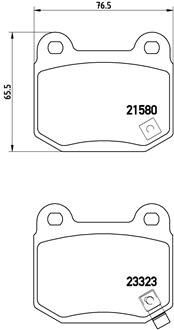 BREMBO Sada brzdových doštičiek P 56 048