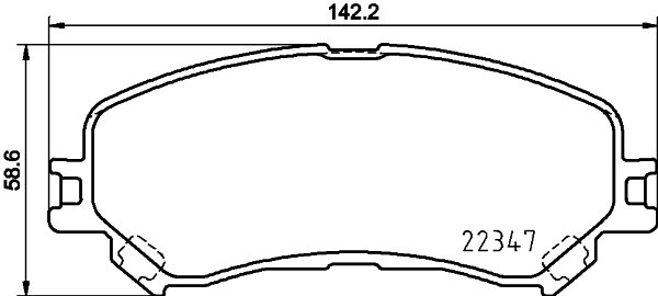 BREMBO Sada brzdových doštičiek P 68 067