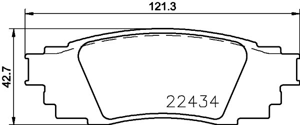 BREMBO Sada brzdových doštičiek P 83 160