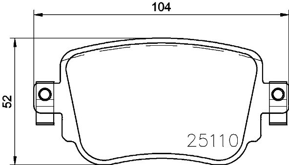 BREMBO Súprava brzdových doštičiek P 85 140