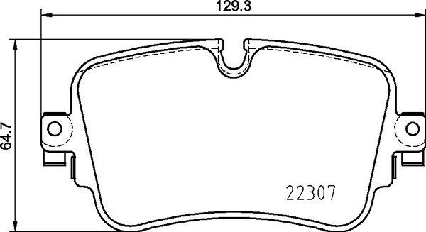 BREMBO Súprava brzdových doštičiek P 85 161