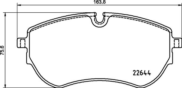 BREMBO Súprava brzdových doštičiek P 85 173