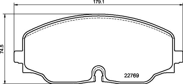 BREMBO Súprava brzdových doštičiek P 85 176