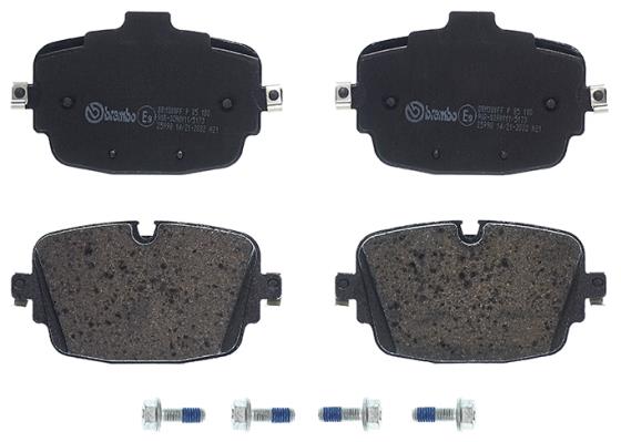 BREMBO Súprava brzdových doštičiek P 85 180