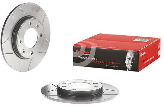 BREMBO brzdový kotúč 08.5334.75, sada 2 ks