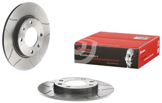 BREMBO brzdový kotúč 08.9602.75, sada 2 ks