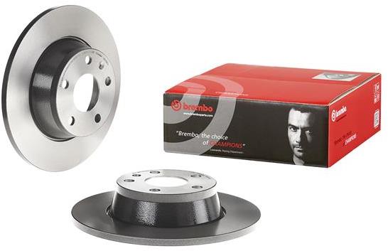 BREMBO brzdový kotúč 08.9769.11, súprava 2 ks