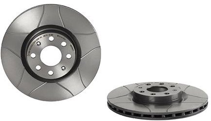 BREMBO brzdový kotúč 09.4939.77, súprava 2 ks