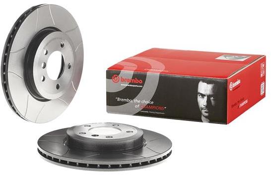 BREMBO brzdový kotúč 09.8952.75, súprava 2 ks