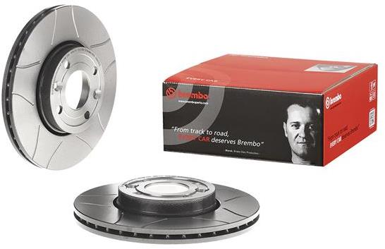 BREMBO brzdový kotúč 09.9078.75, súprava 2 ks