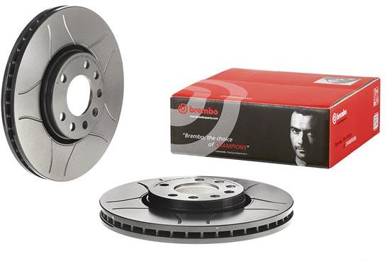 BREMBO brzdový kotúč 09.9162.75, súprava 2 ks