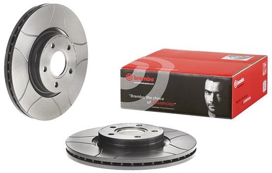 BREMBO brzdový kotúč 09.9468.75, súprava 2 ks
